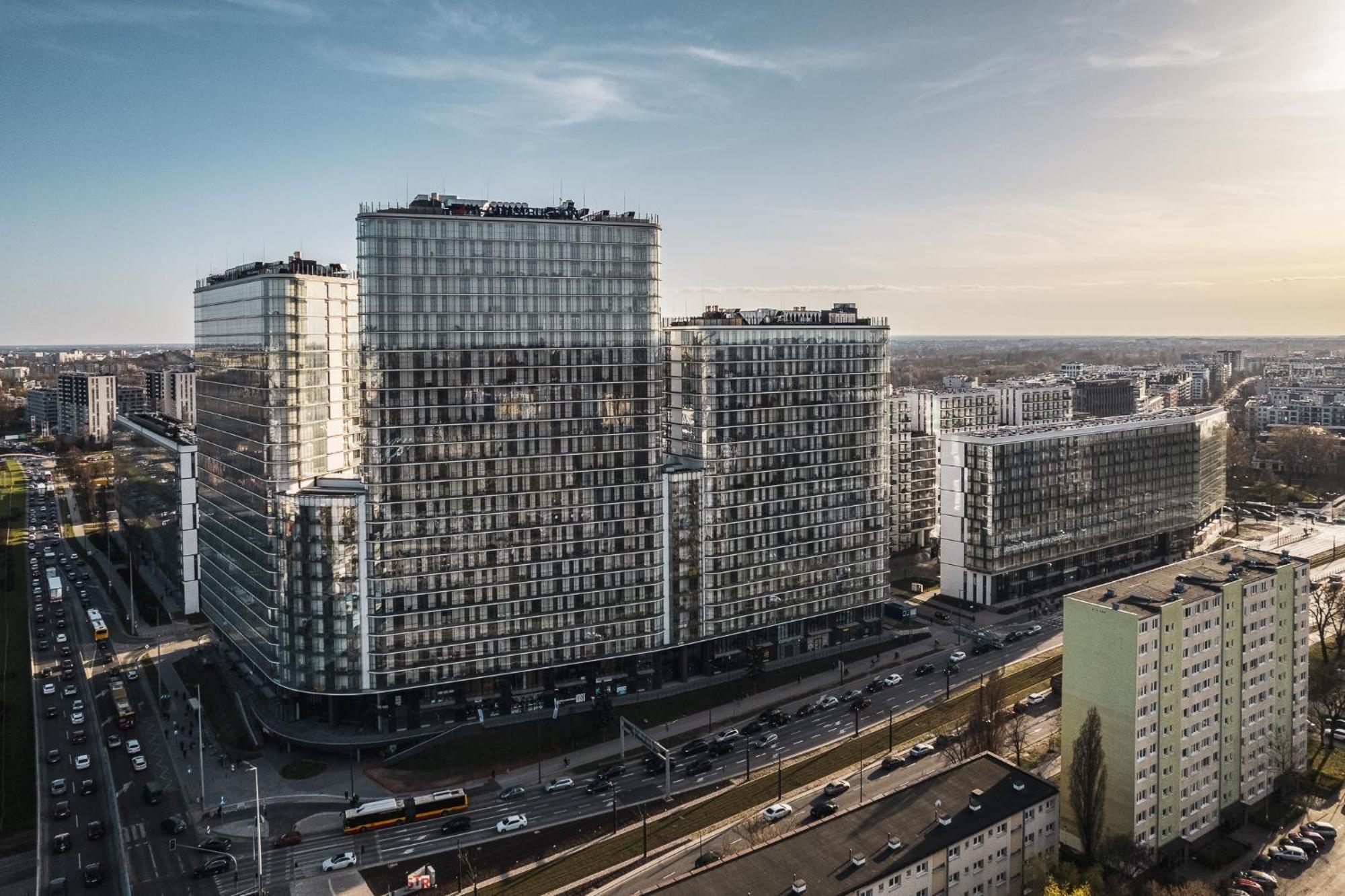 Kasprzaka 29 Wola Tower Free Garage By Perfect Apart Varsó Kültér fotó